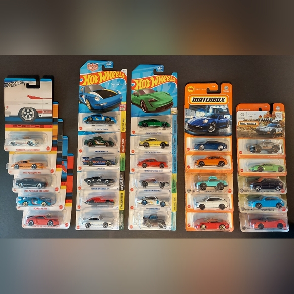 Mattel Other - Porsche Hot Wheels/Matchbox LOT